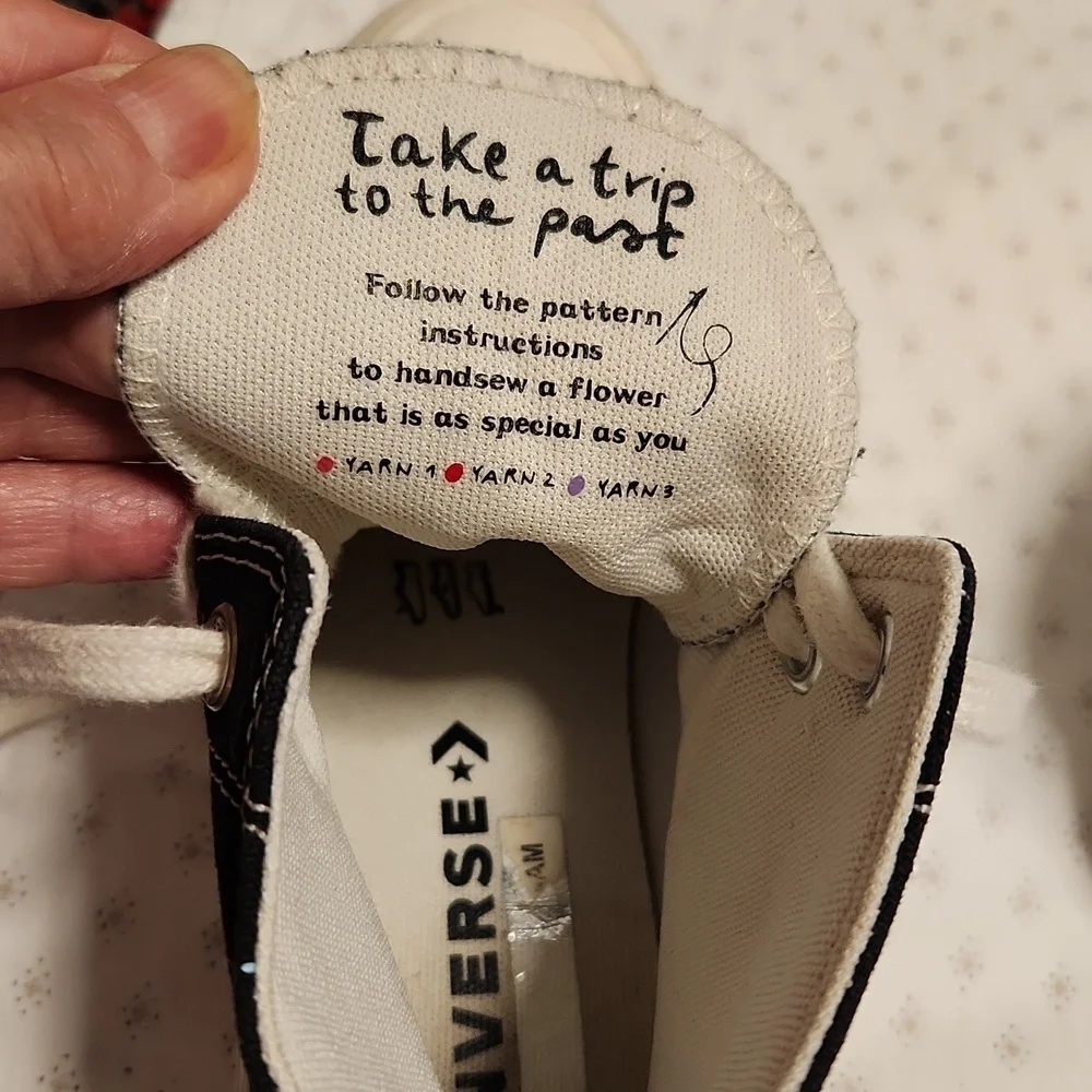 Converse Chuck Taylor All Star Things To Grow sneakers sz 5.5 W